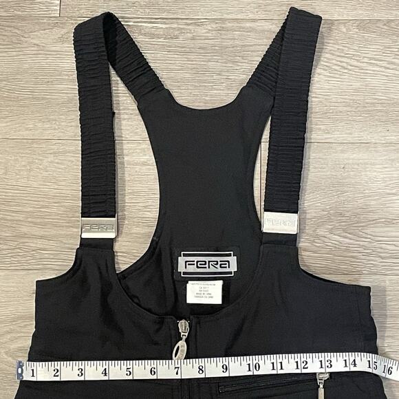 Vintage FERA Womens Ski Snow Suit Bib Size 8R Sledding Insulated Outerwear - Picture 7 of 11